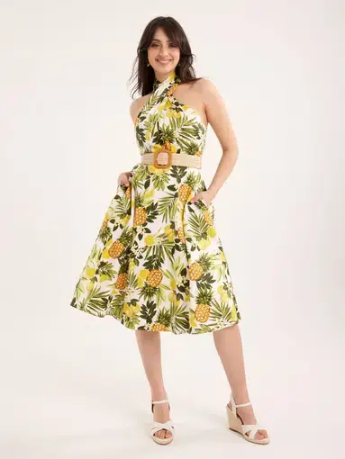 Review Mimosa Dress Print Size AU 16