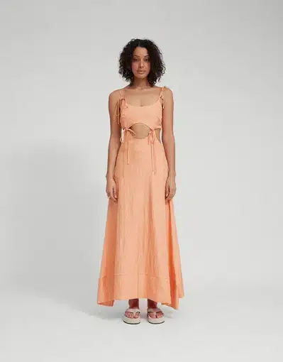 Tojha Camden Maxi Dress Peach Size 8
