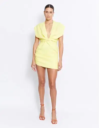Pfeiffer Apollo Dress Lemon Size M/AU 10
