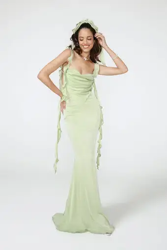 Nana Jacqueline Caronlie Dress Green Size 6