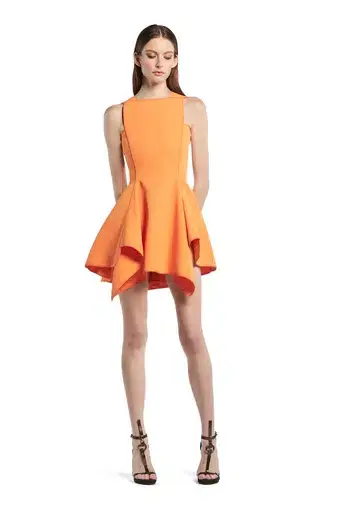 Toni Maticevski Trace Mini Dress Orange Size 8