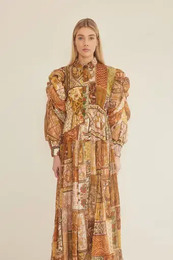 Rooh Collective Sunset Maxi Dress Savannah Print Size S / AU 8