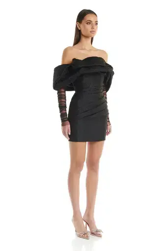Eliya The Label Oscar Dress Black Size AU 8 