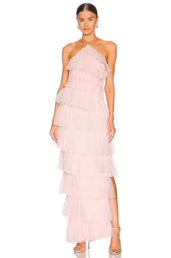 The Bar Henri Gown In Rose Size 12