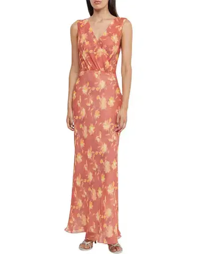 Bec & Bridge Azalea Wrap Maxi Dress Lumen Floral Size 6