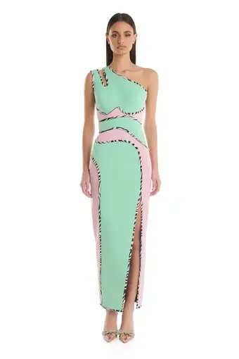 Eliya The Label Rhiane Dress Multi Size 10