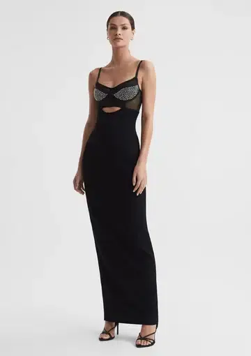 Rachel Gilbert Hartley Gown Black Size 0 / AU 6