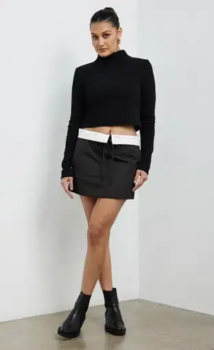 Camilla and Marc Conrad Mini Skirt Black Size 8