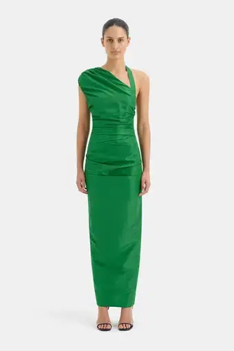 Sir The Label Rebecca Gown Green Size 8 