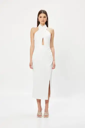Elliat Kalinago Dress White Size M/ AU 10
