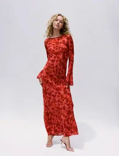 Realisation Par The Gia Dress Havana Print Size 12 