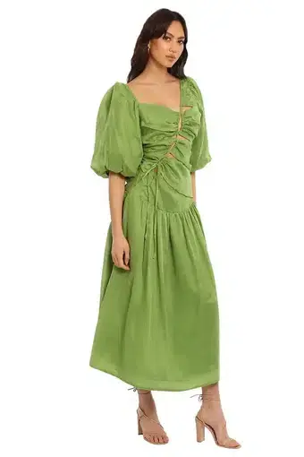 Nicholas Wren Dress Stem Green Size 12