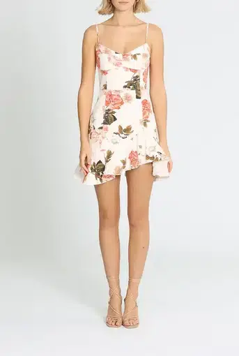 Nicholas Arielle Mini Dress Floral  Size 10
