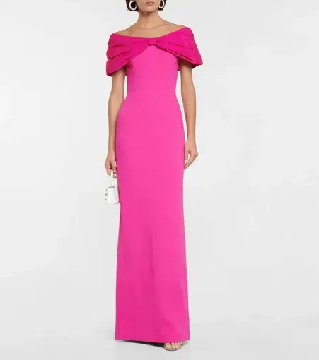 Rebecca Vallance Cupids Bow Gown Pink Size AU 6