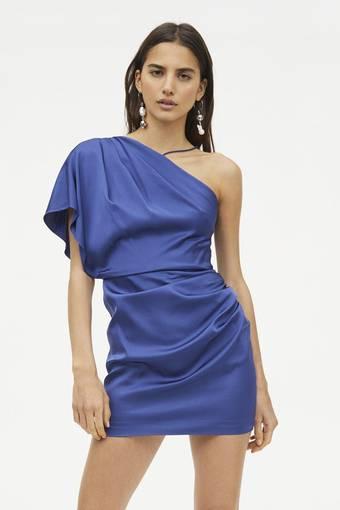 Manning Cartell Making Waves Mini Dress Blue Size 6