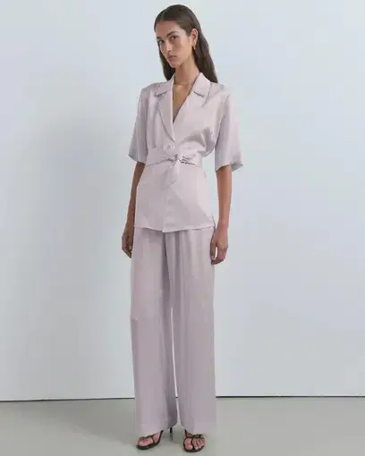 Viktoria & Woods Chorus Shirt And Pilot Pant Set Lavender Size 2/Au10
