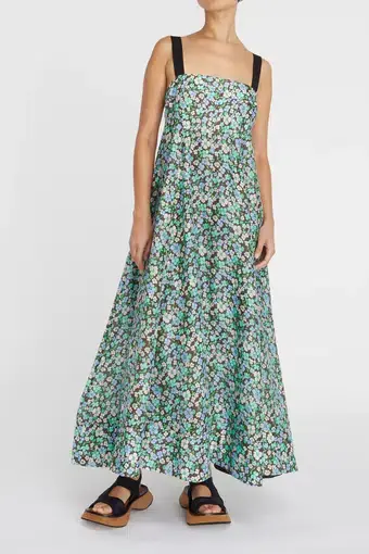 Lee Matthews Meadow Dress Floral Size 0/Au 8
