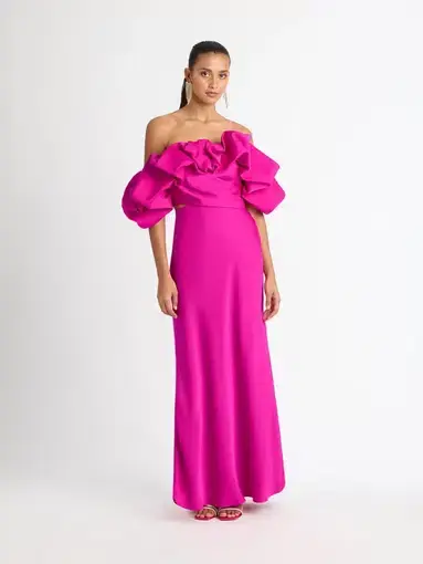 Sheike Margot Maxi Dress Pink Size 10