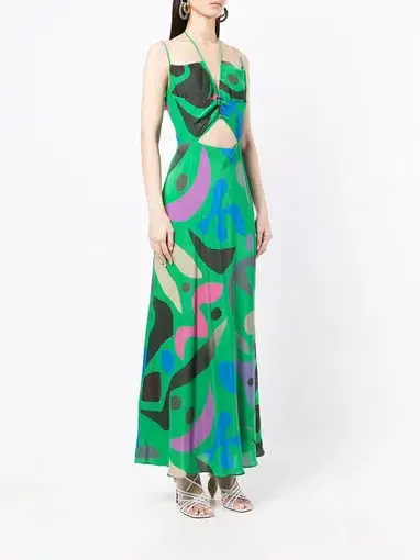 Manning Cartell Aubusson Slip Dress Multi Size 8 