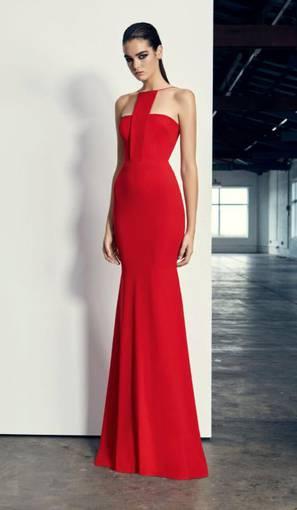 Alex Perry Jamison Gown Red -Size 6