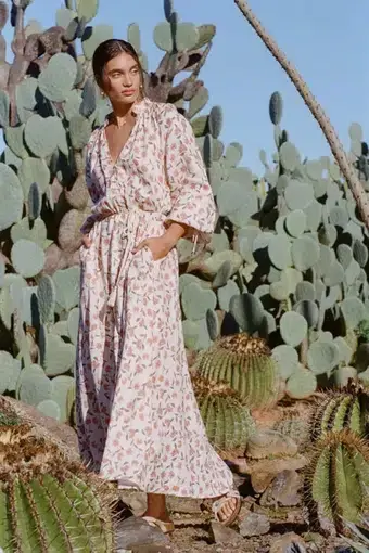 Kivari Marguerite Maxi Dress Floral Size 12