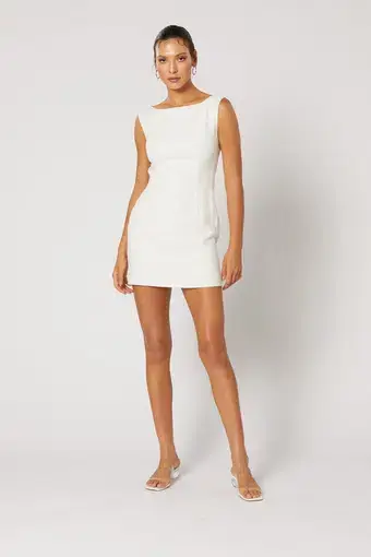 Winona Siesta Short Dress White Size 8