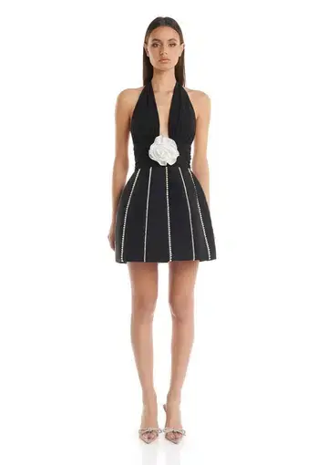 Eliya The Label Bethani Mini Dress Black Size XS / AU 6