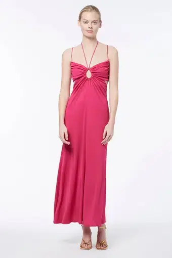 Manning Cartell Atomic Slip Midi Dress Pink Size 10