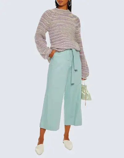 Nicholas Maliya Knit Sweater Grey Multi Size 10
