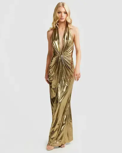 Derma Department Paola Gown Gold Size 4