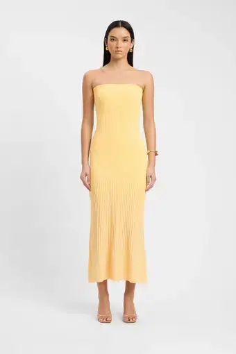 Kookai Serah Dress Lemon Meringue Size 8