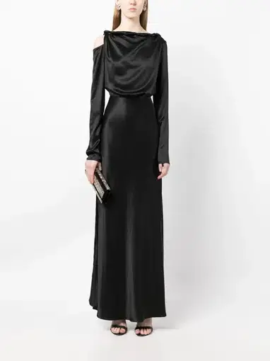 Rachel Gilbert Skye Dress Black Size 6