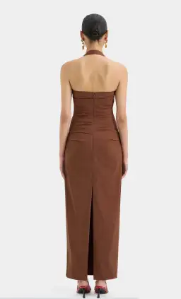 Sir the Label Nikki Gown Brown Size 1 / AU 8 for rent on The Volte - image 3