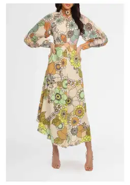 Alemais Farrah Maxi Dress Floral Size 6 for rent on The Volte - image 1
