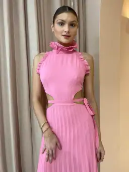 Sonya Moda Noya Maxi Dress Pink Size 10 for rent on The Volte - image 2