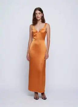 Anna Quan Liliana Dress Kumquat Size 8 Orange