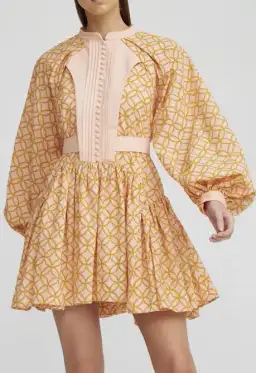 Acler Gibson Dress in Sherbet Size AU 10 for rent on The Volte - image 3