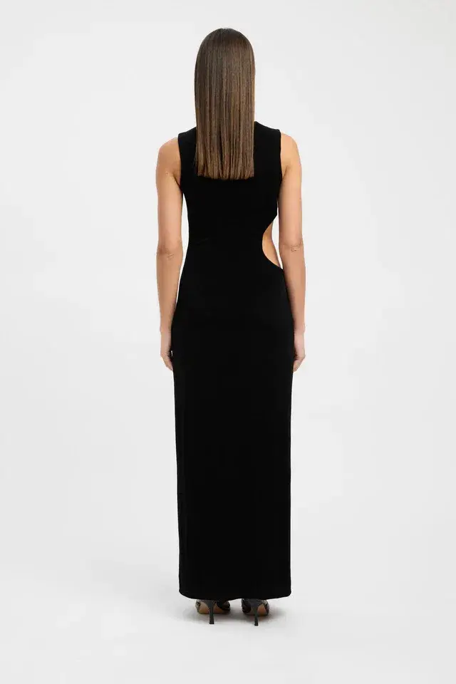 Kookai Margot Maxi Dress Black Size AU 8 for rent on The Volte - main image