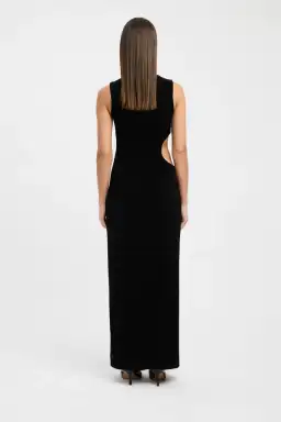 Kookai Margot Maxi Dress Black Size AU 8 for rent on The Volte - image 3