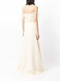 Rachel Gilbert Linc Gown in Lemon Size AU 8 for rent on The Volte - image 2