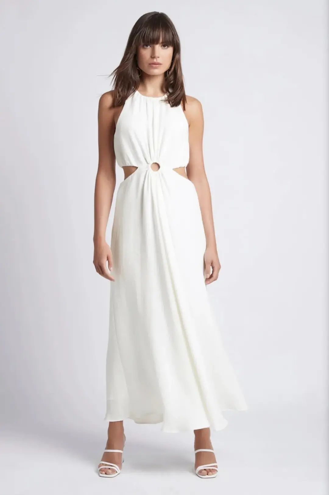 Sheike Gallery Dress White Size AU 16 for rent on The Volte - main image