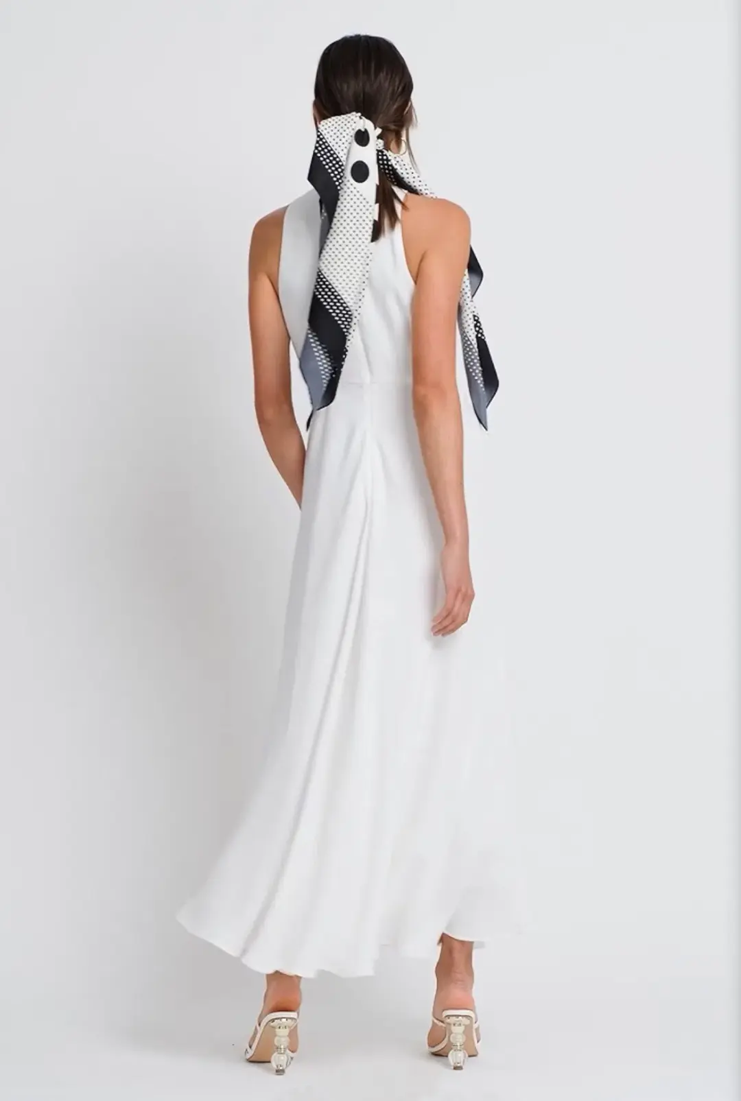 Sheike Gallery Dress White Size AU 16 for rent on The Volte - main image