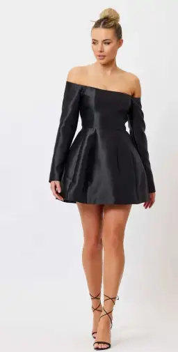 Bianca and Bridgett Michelle Mini Dress Black Size 6 for rent on The Volte - image 2