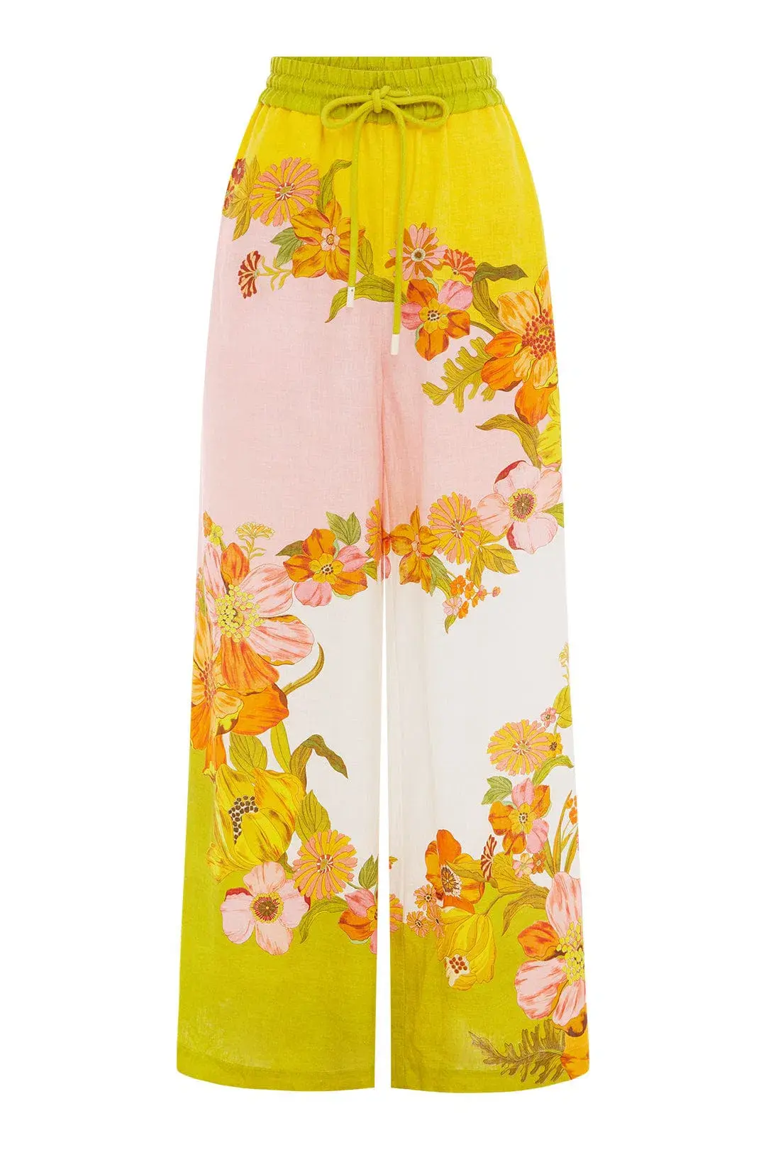 Alemais Silas Shirt and Pant Set Floral Size 8/10 for rent on The Volte - main image