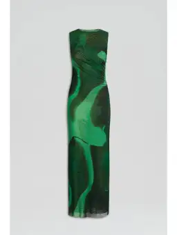 Scanlan Theodore Italian Watercolour Dress in Safari Size AU 10 for rent on The Volte - image 4