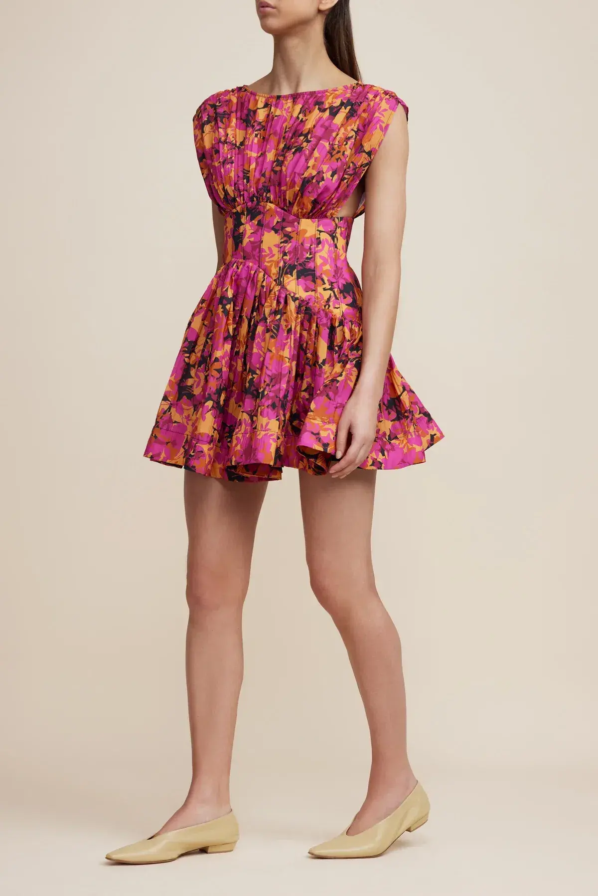 Acler Clifton Dress Multi Floral Size 14 - Image 2