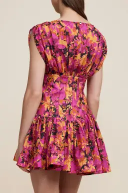 Acler Clifton Dress Multi Floral Size 14 for rent on The Volte - image 3