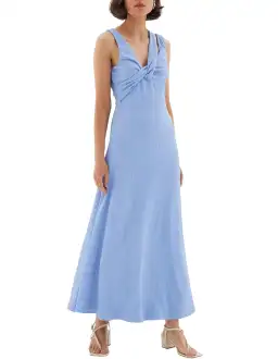 Sovere Expect Midi Dress in Bluebell Size 10 for rent on The Volte - image 1