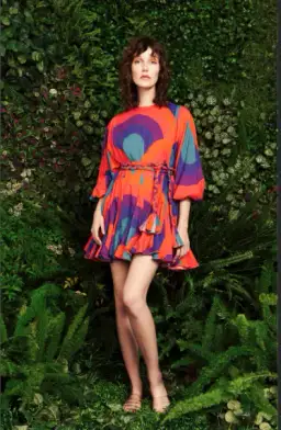 Rhode Ella Retro Rainbow Mini Dress Multi Size S / AU 8 for rent on The Volte - image 4