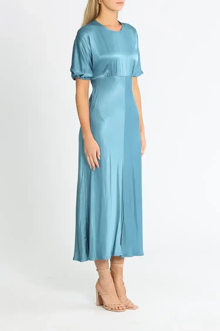 Kate Sylvester Aimee Maxi Dress Blue Size 12 for rent on The Volte - main image